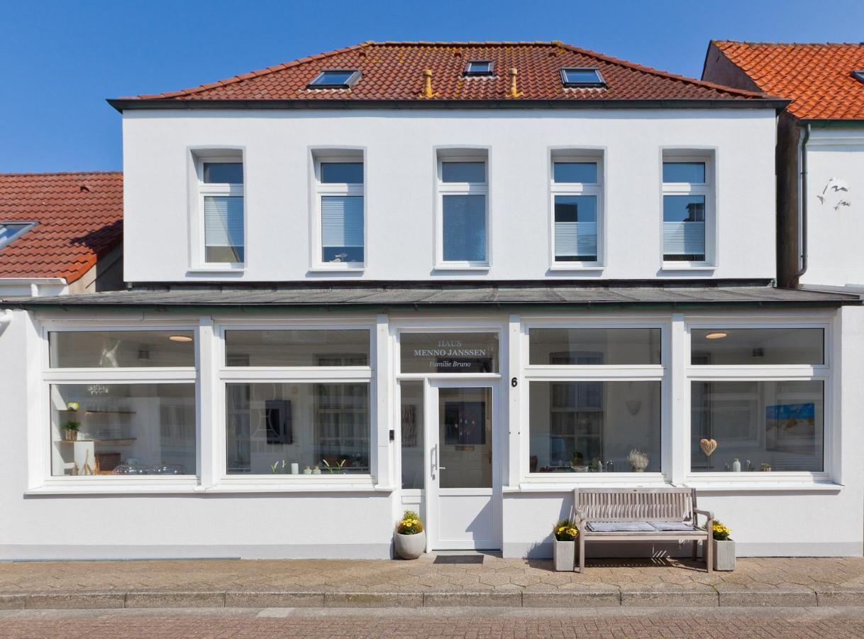 Haus Menno Janssen - Ferienwohnung Bella ノルダーナイ エクステリア 写真