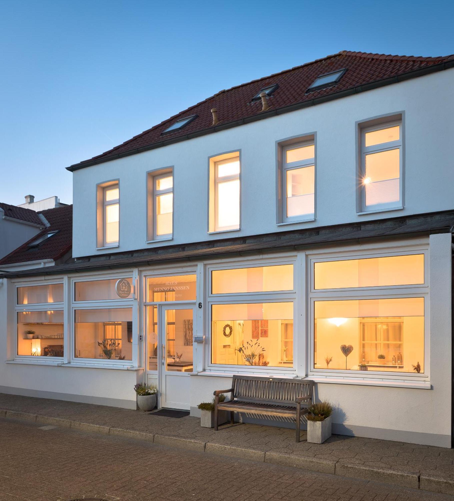 Haus Menno Janssen - Ferienwohnung Bella ノルダーナイ エクステリア 写真